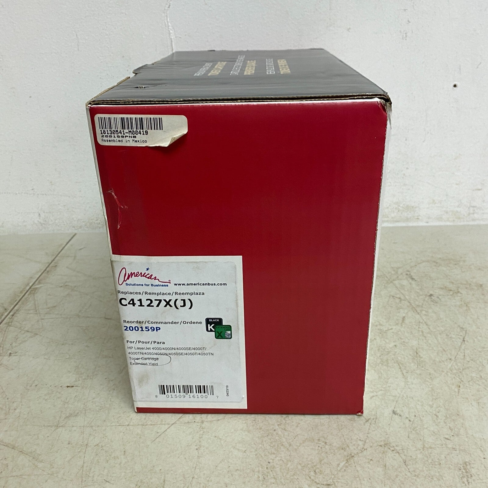 American Solutions for Business Premium Replacement Toner Cartridge C4127X(J)