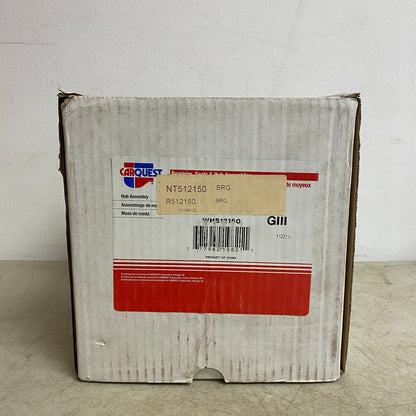 CARQUEST Drive Works Rear Wheel Hub Bearing Assembly Steel Model NT512150