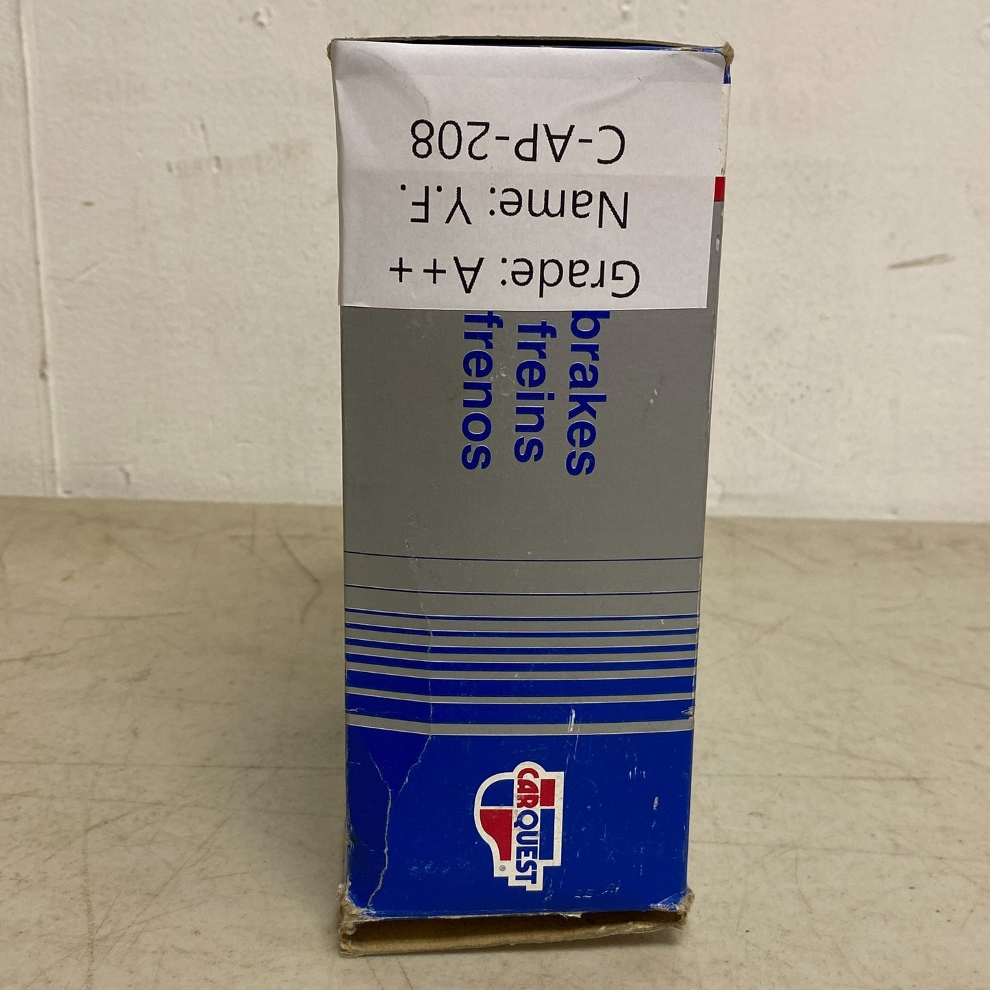 CARQUEST Brake Hydraulic Hose Assembly Black EPDM Rubber Rear Left  BHA380976