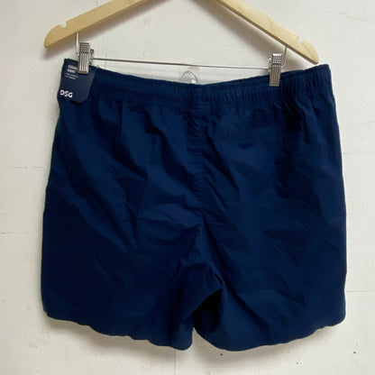 DSG Men's 6" Inseam Cotton Woven Shorts University Navy Relaxed DAM13135