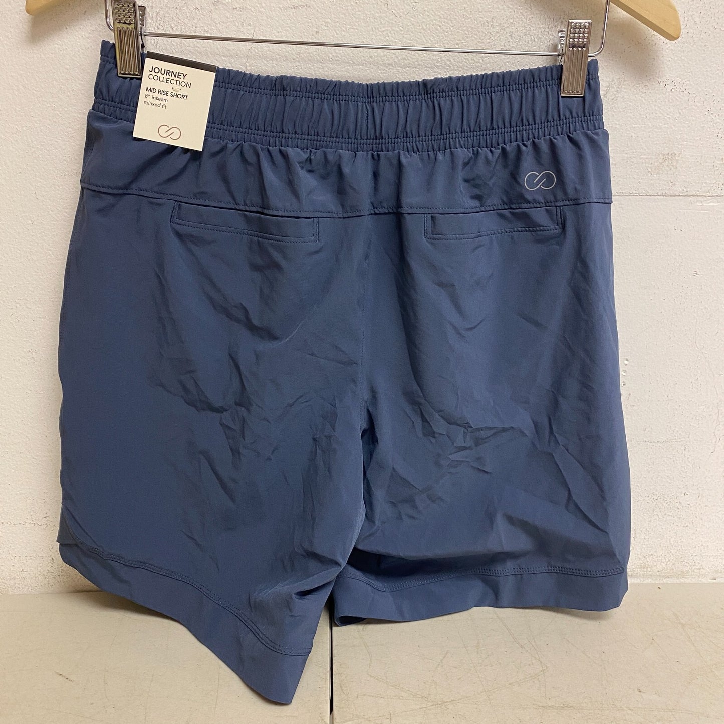 Calia Women's Journey Truelight Woven Bermuda Short Ardosia Slate WAX12174 NEW
