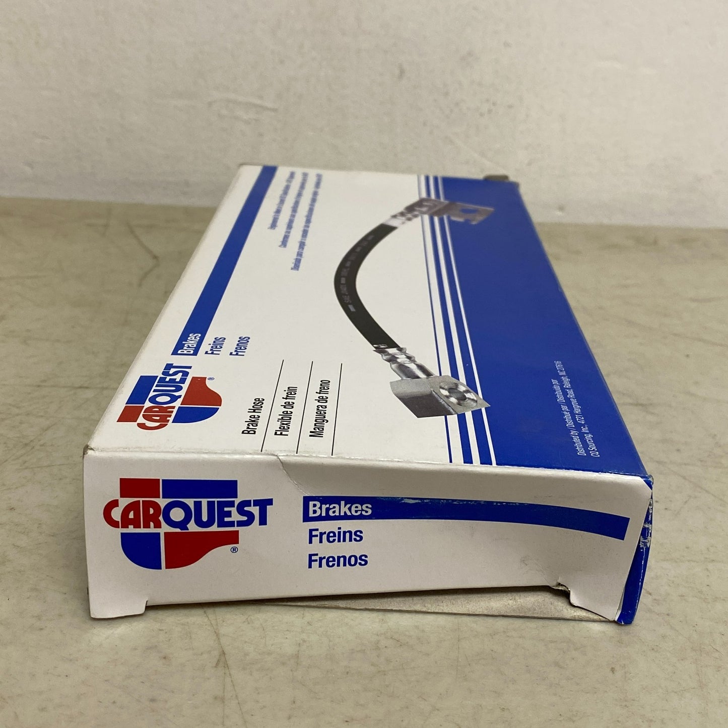 CARQUEST Brake Hydraulic Hose Assembly Black EPDM Rubber 21.14″ Model BHA38741