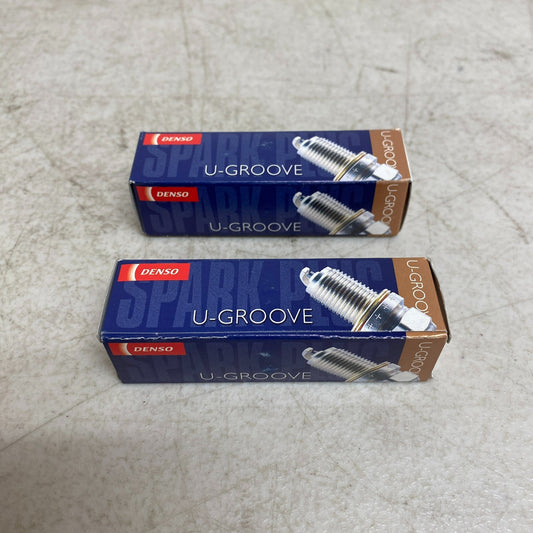 2-Pack DENSO W14EXR-U11 Standard U-Groove Spark Plug 3014 Toyota 1977-1989