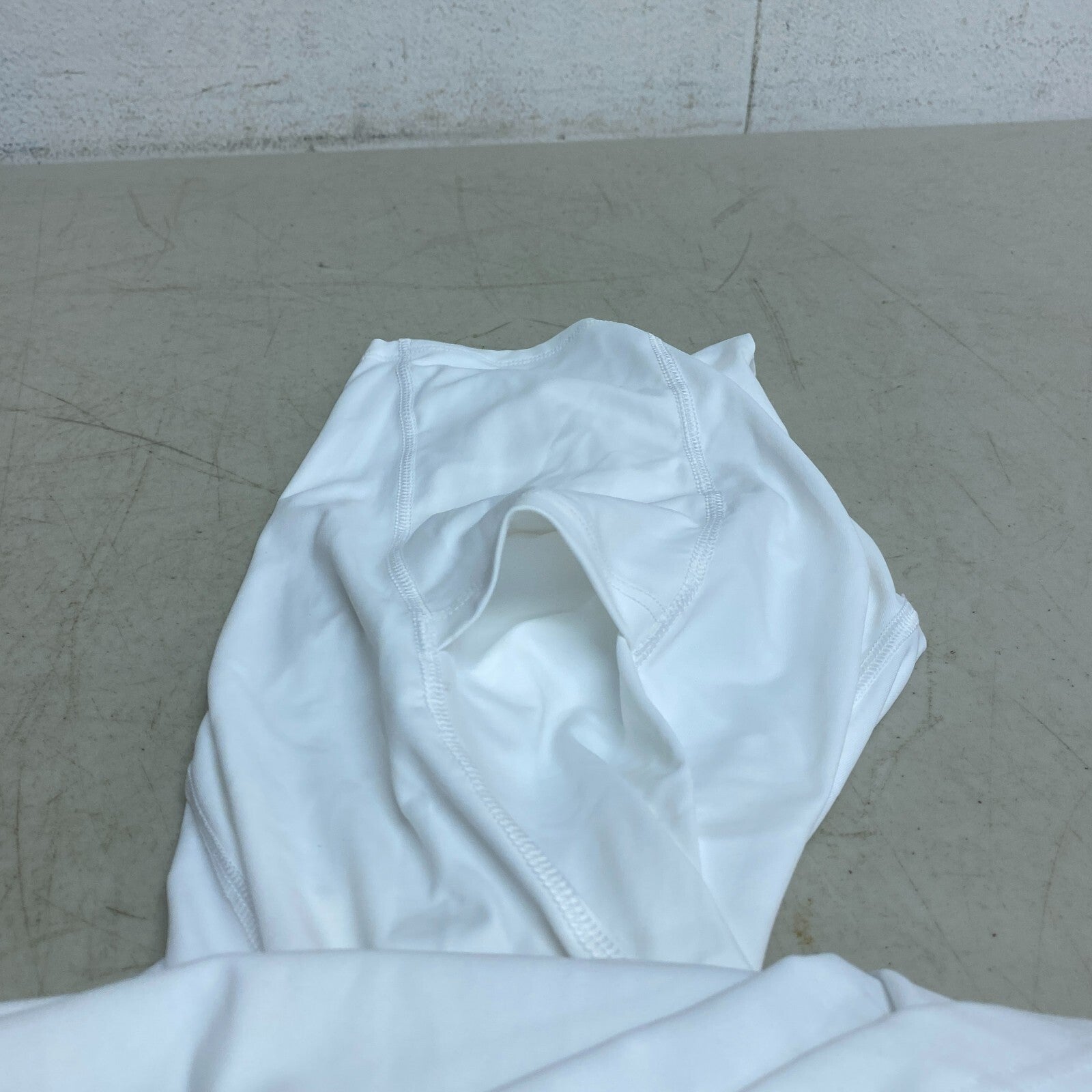 Calia Womens Energize Exercse Dress Pure White Sleeveless Solid WAX15035