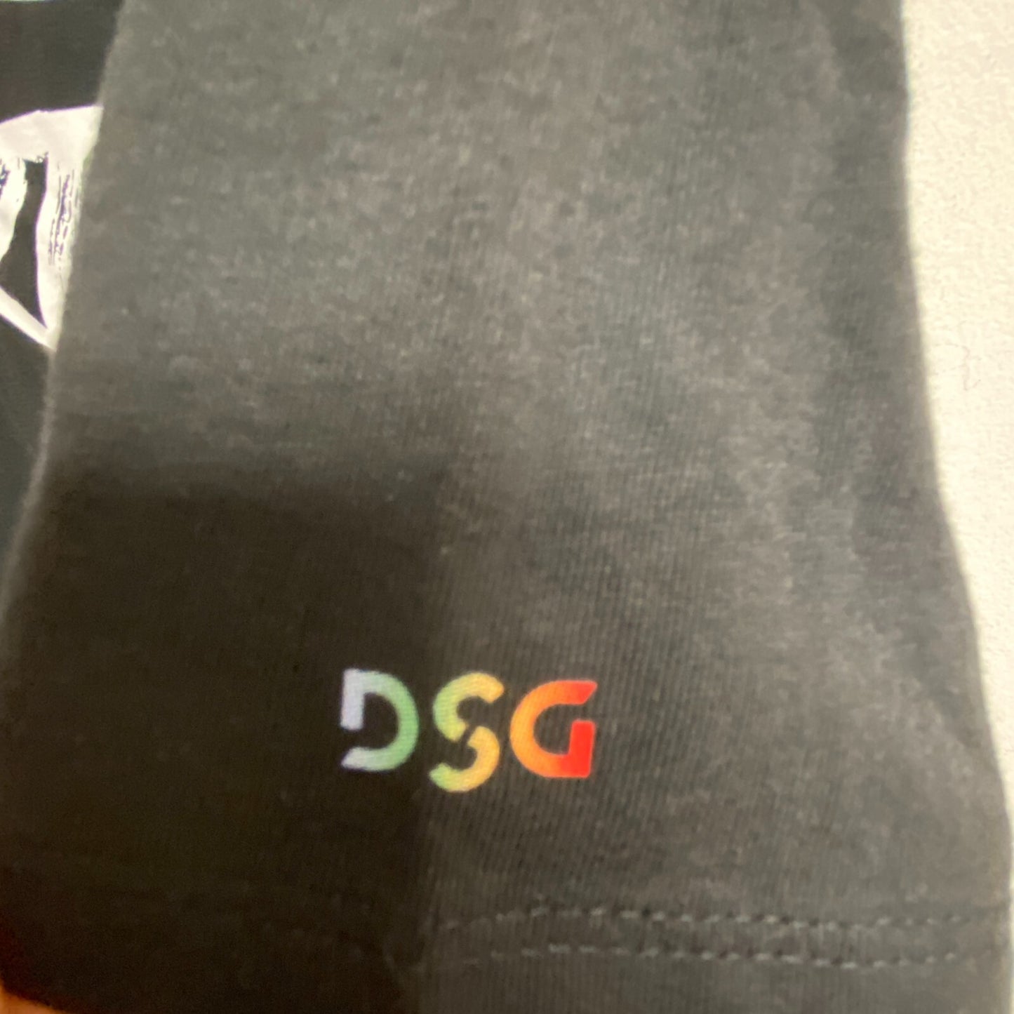 DSG Adult Pride Short Sleeve Cotton Graphic T-Shirt Black United In Sports