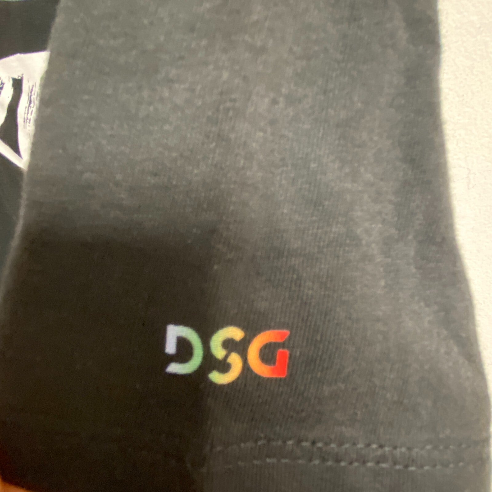 DSG Adult Pride Short Sleeve Cotton Graphic T-Shirt Black United In Sports