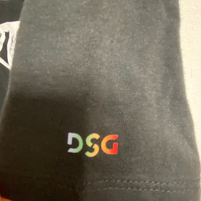 DSG Adult Pride Short Sleeve Cotton Graphic T-Shirt Black United In Sports