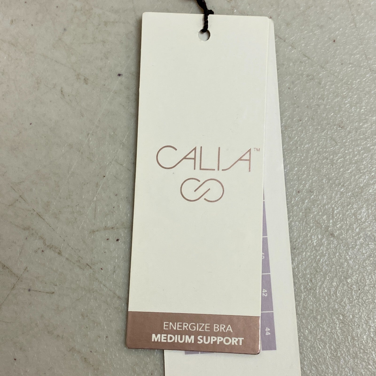 Calia Women's Energize Medium Support Rib Cage Cut Out Bra Rose WAX17227 New