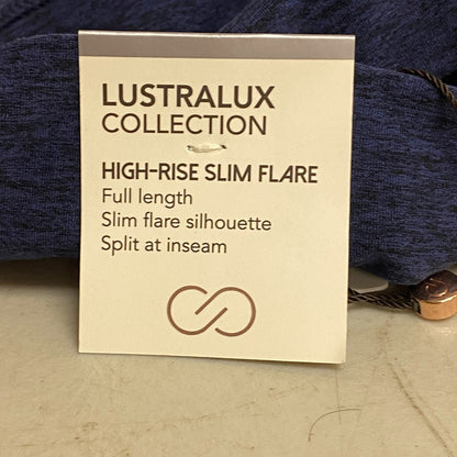 CALIA Women's LustraLux Ultra Slim Boot Cut Pant RICH BLUE Stylish WAX32299