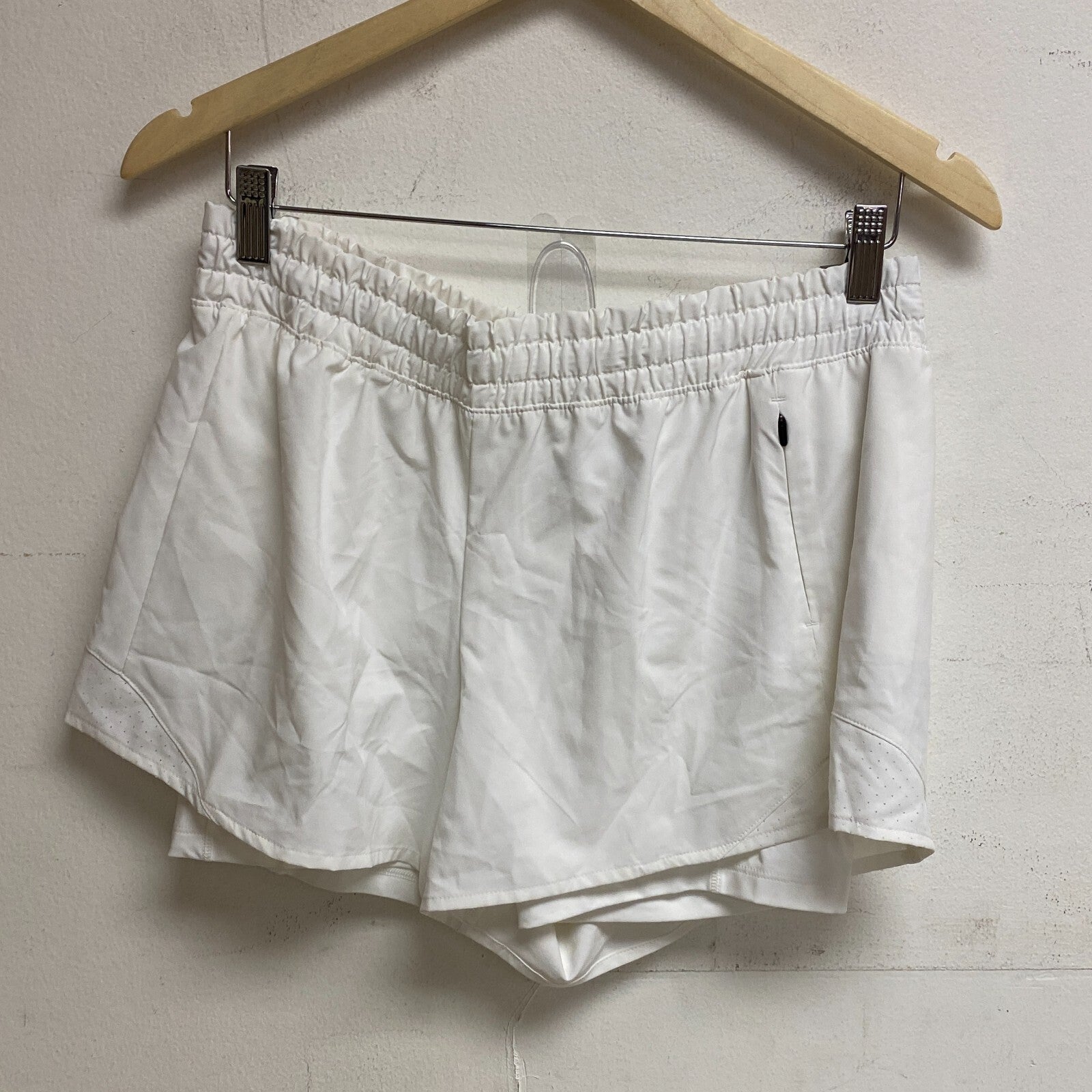 Calia Womens Mid Rise 2 in 1 Key Item Short Pure White WAX12377W BRAND NEW