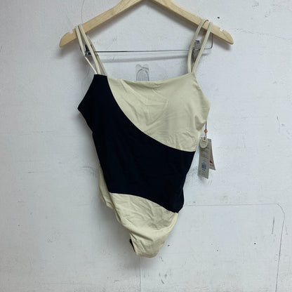 Calia Women's Strappy Back One Piece Swim Suit Black Colorblock WSA23116PRT