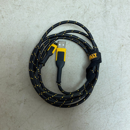DeWalt 131 1322 DW2 Durable Micro-USB Reinforced Braided Cable 6 ft.