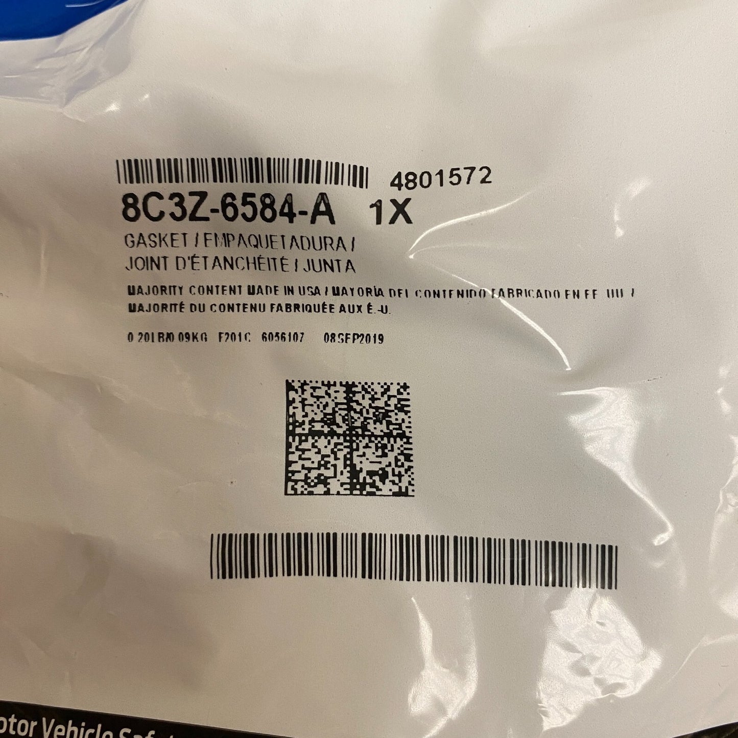 Ford EngineValve Cover Gasket forF-250SuperDuty, F-350,F-450 , F-550,8C3Z-6584-A