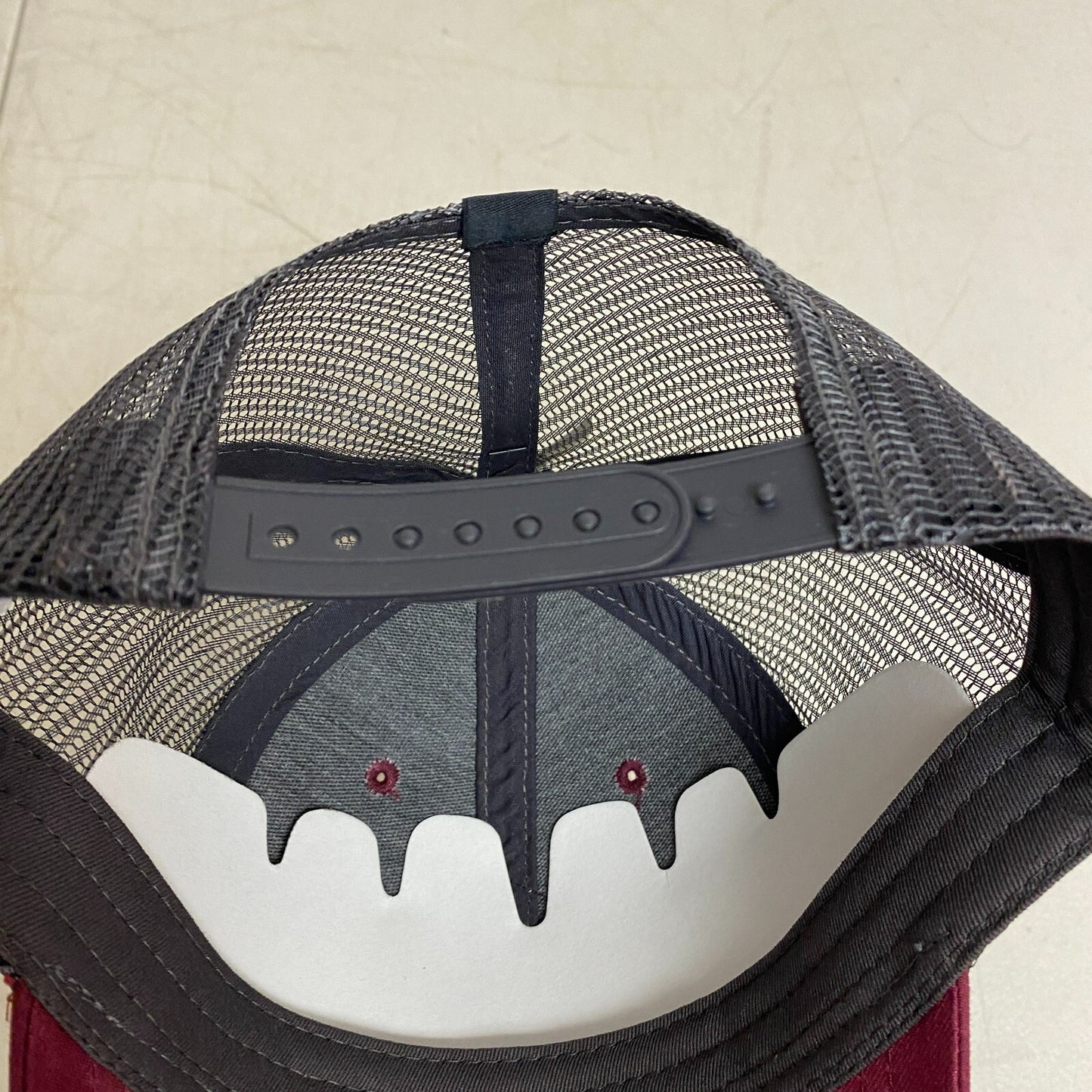 Alpine Design Men's AD M Patch Trucker Maroon ADMA3005