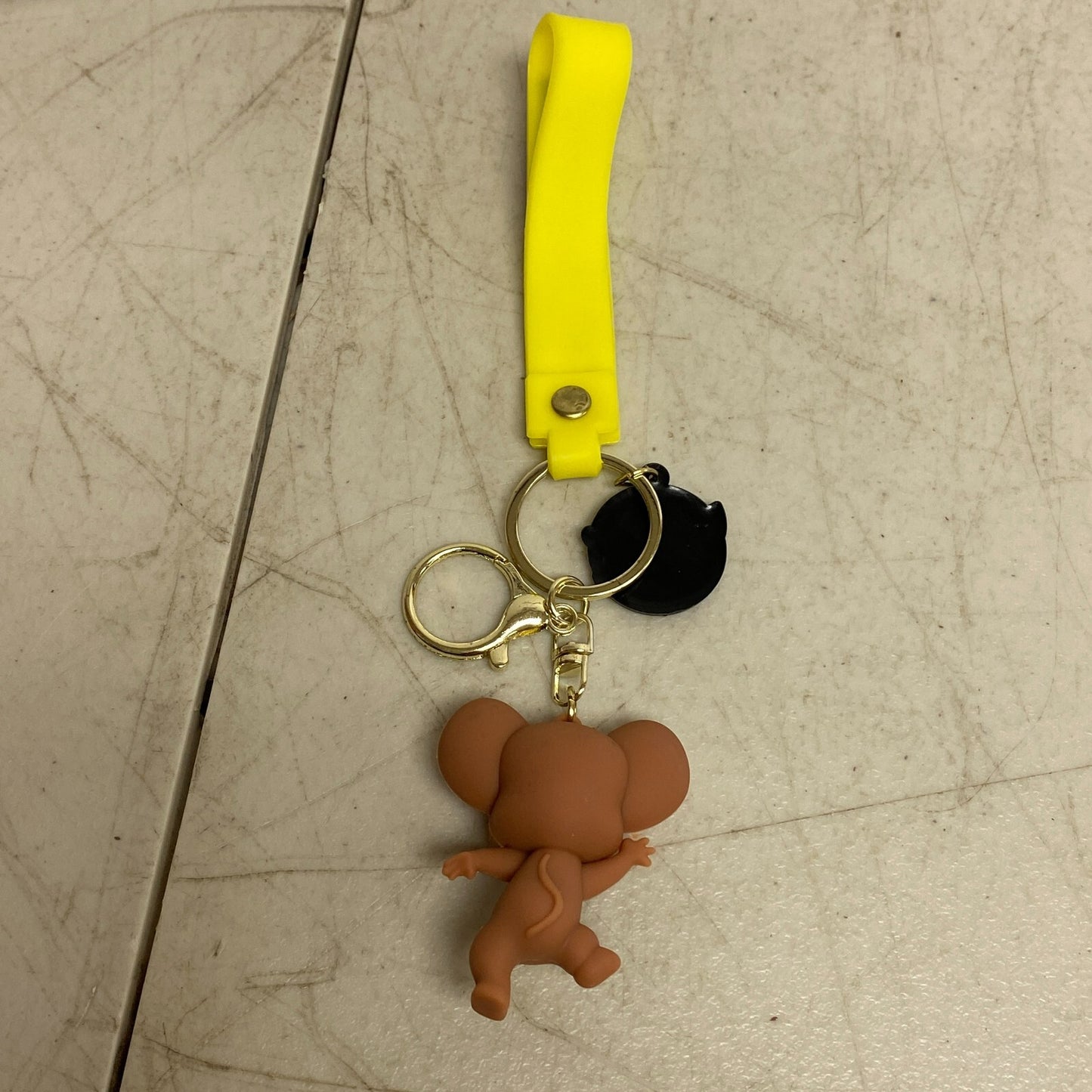 Assorted Silicone Tom And Jerry Keychain Jerry Accessory