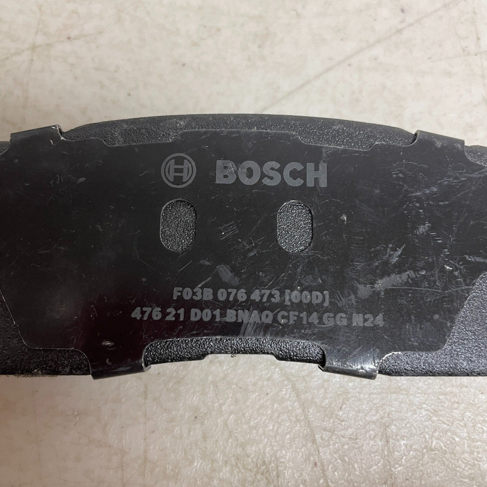BOSCH BC1363 QuietCast Ceramic Disc Brake Pads Front for Select GM & Cadillac