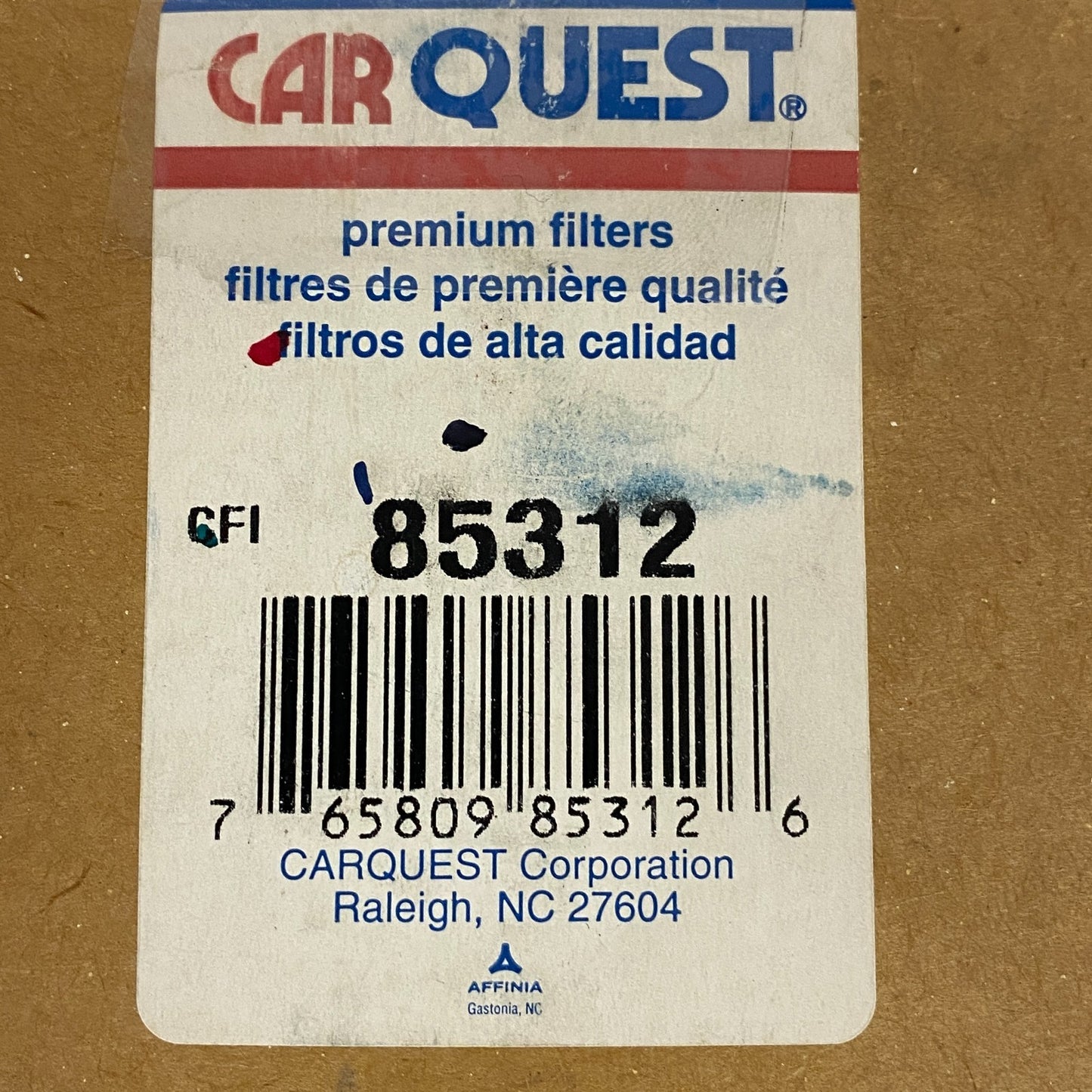 Carquest Full‑Flow Spin‑On Oil Filter 85315