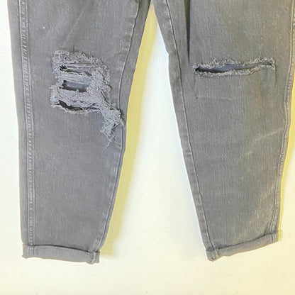 Arizona Curvy Mom Straight Ankle Fit Leg Jeans Women's Size 3 Color Black *NWT