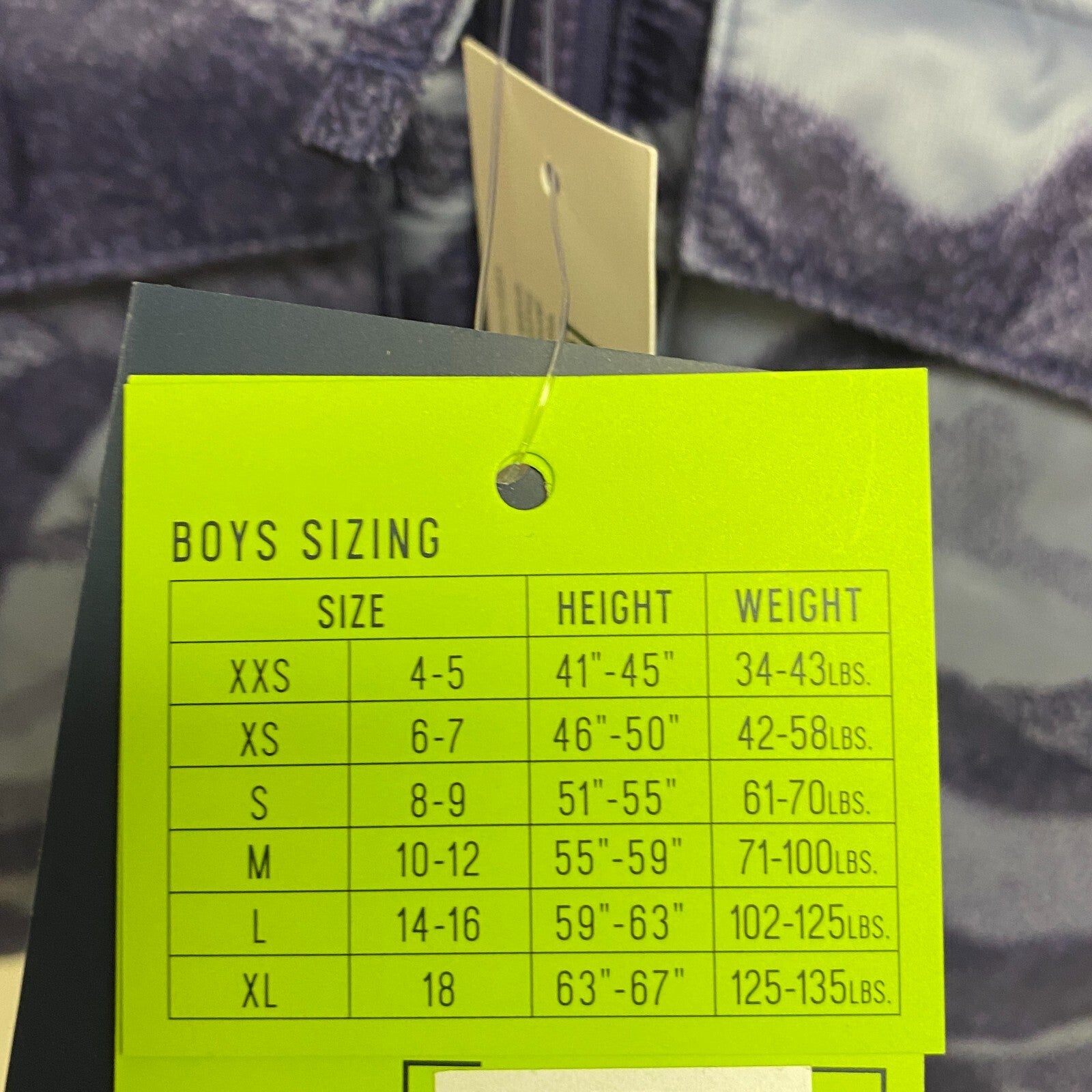 DSG Boys Insulated Puffer Jacket PRT Midnight Purple DOT Camouflage DOG23501PRTA