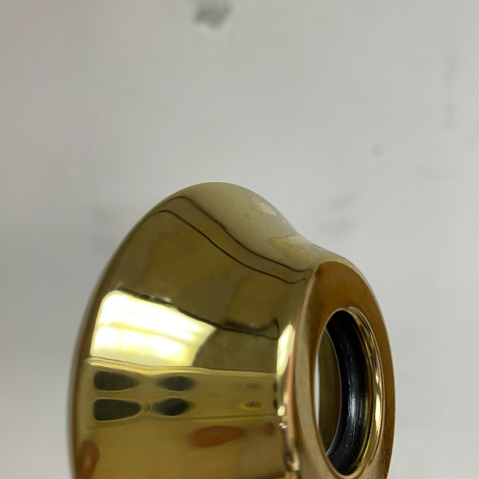 Signature Hardware Dolwick Exposed Pipe Shower and Tub Faucet - Polished Brass