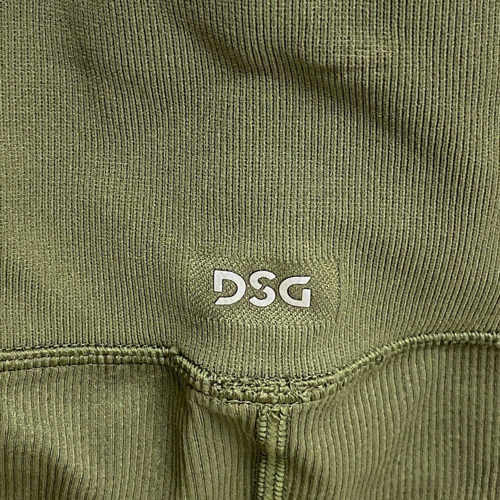 DSG Women's 7" Momentum Seamless High Rise Bike Short Inky Olive DAW23312