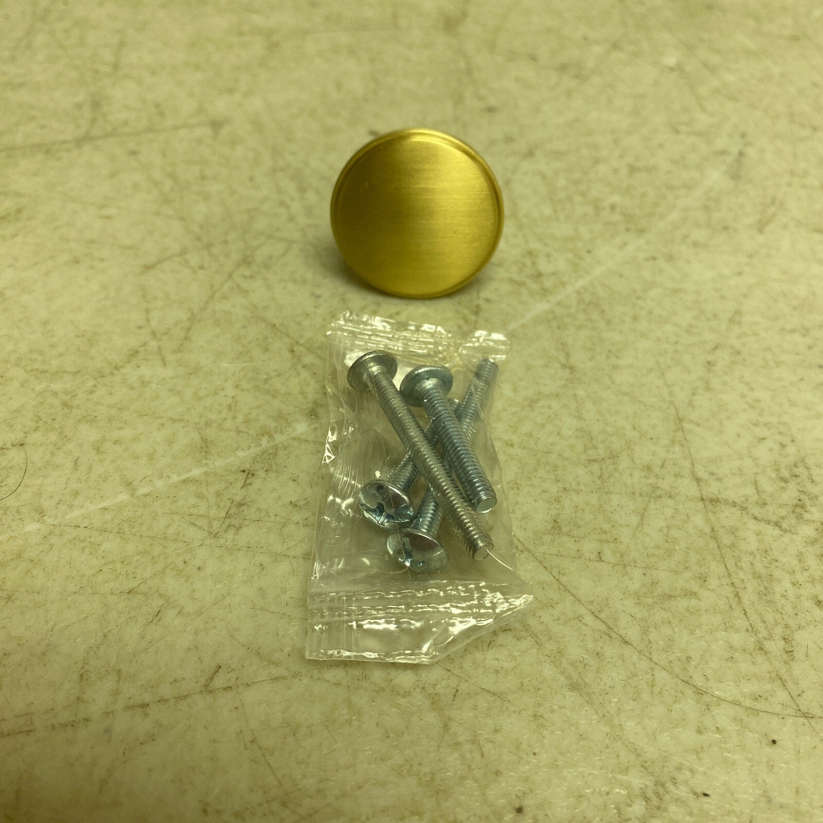 Signature Hardware 1-1/4" Strasbourg Brass Cabinet Knob - Satin Brass