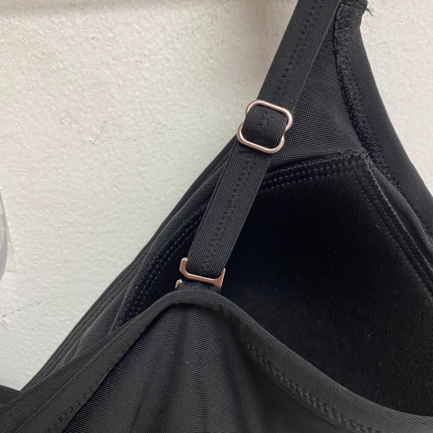 Calia Women's Top Swim Tie front Tankini Pure Black WSA22302 Brand New!