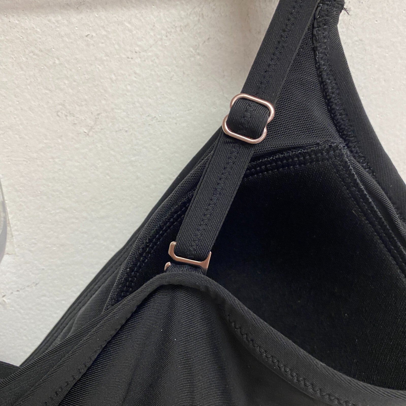 Calia Women's Top Swim Tie front Tankini Pure Black WSA22302 Brand New!