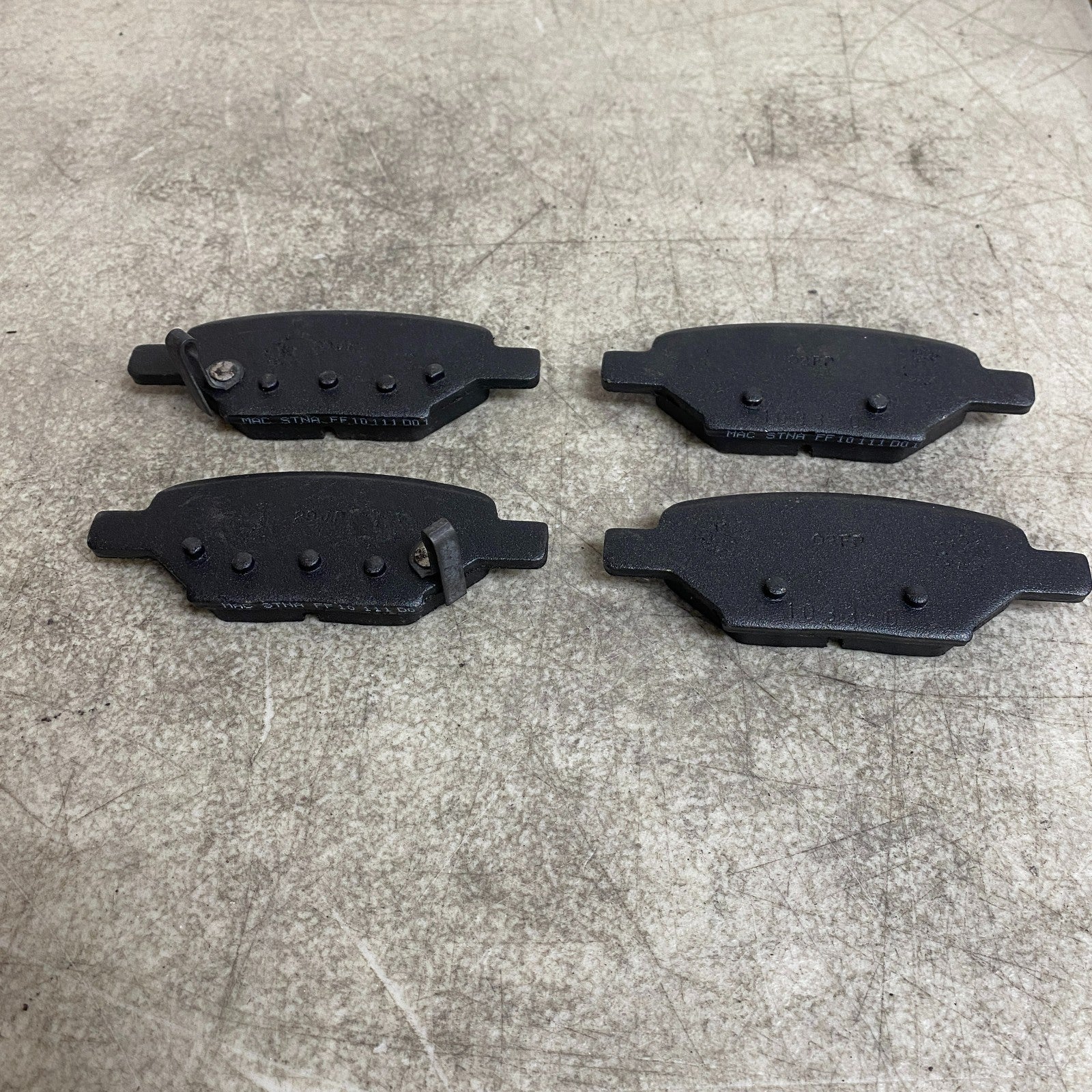 Parts Master MD1033 Brake Pads Semi-Metallic Rear 2004-2012 Chevy Malibu