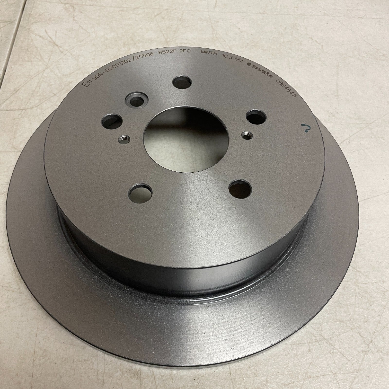 Brembo 09.B452.11 Front Brake Rotor UV-Coated OE# 43512-08030