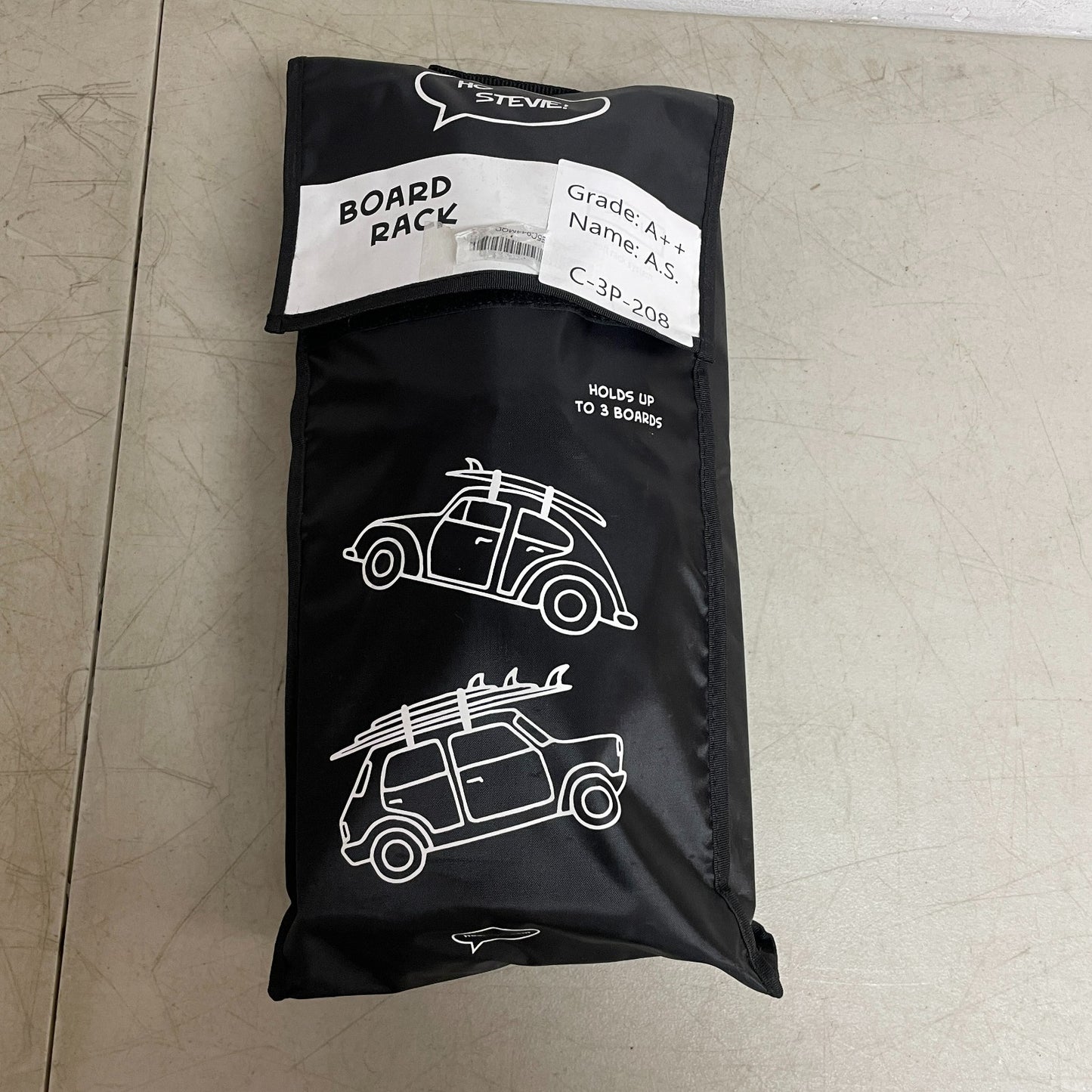 Ho Stevie! Surfboard Car Racks Padded Easy Setup No Scratch Buckles 3 Board