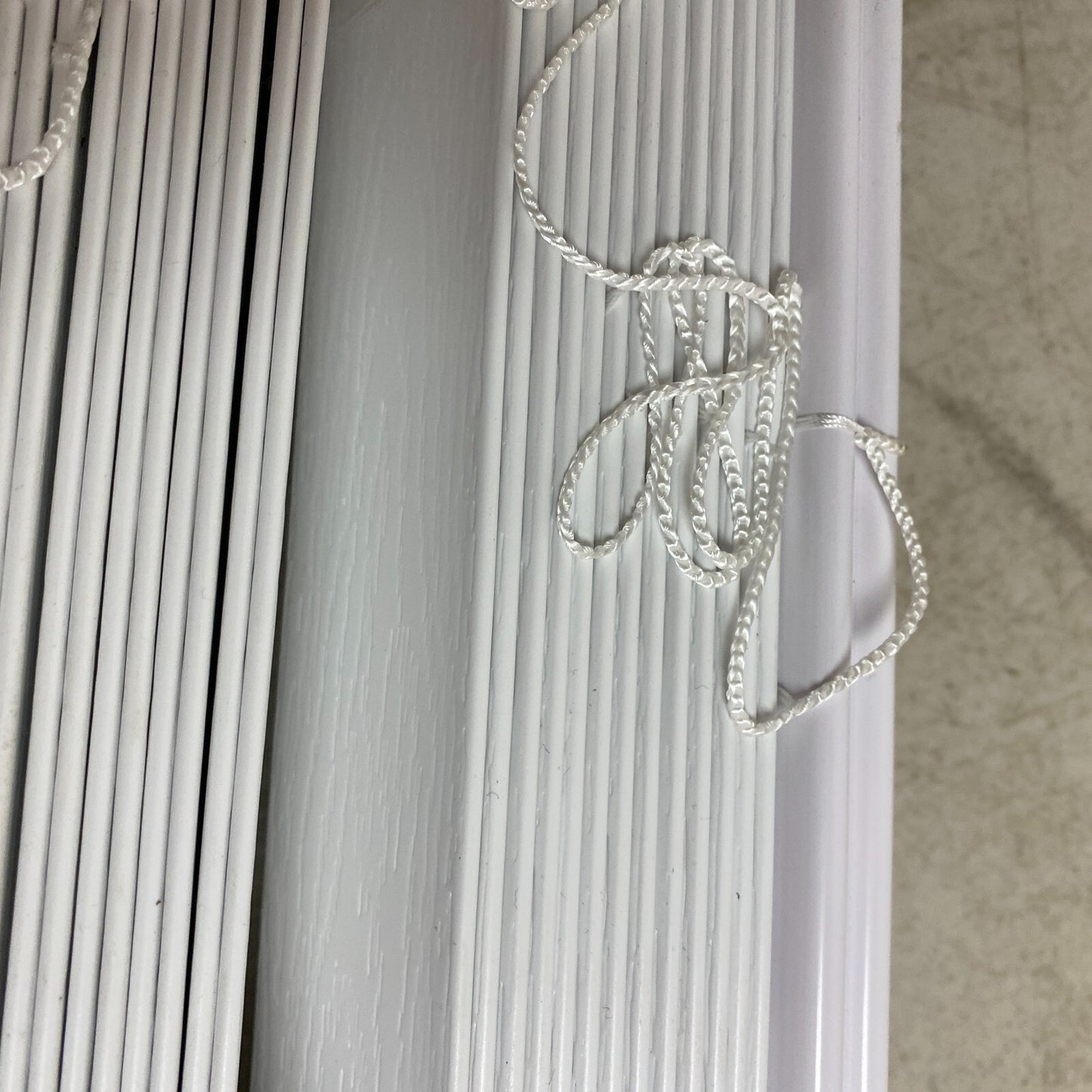 allen + roth 2-in Room Darkening Cordless Faux Wood Blind White 34in x 64in