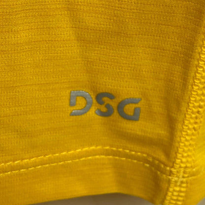 DSG Men's All Out Performance Short Sleeve T-Shirt Deep Yellow/Darkr Deep Yellow