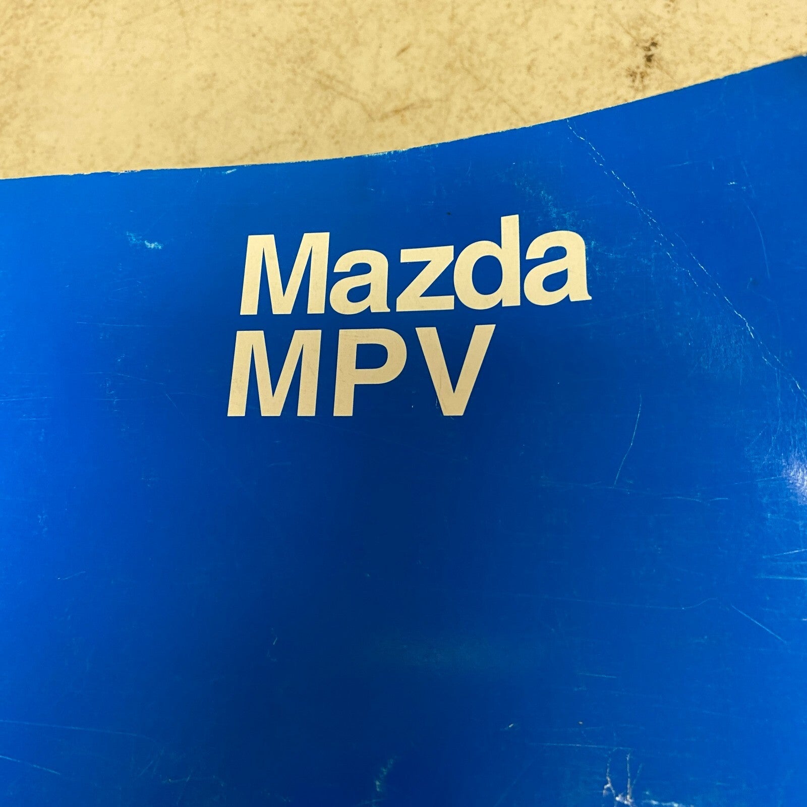 Mazda MPV 2002 Workshop Manual 9999-95-038B-02 , #570-1CP
