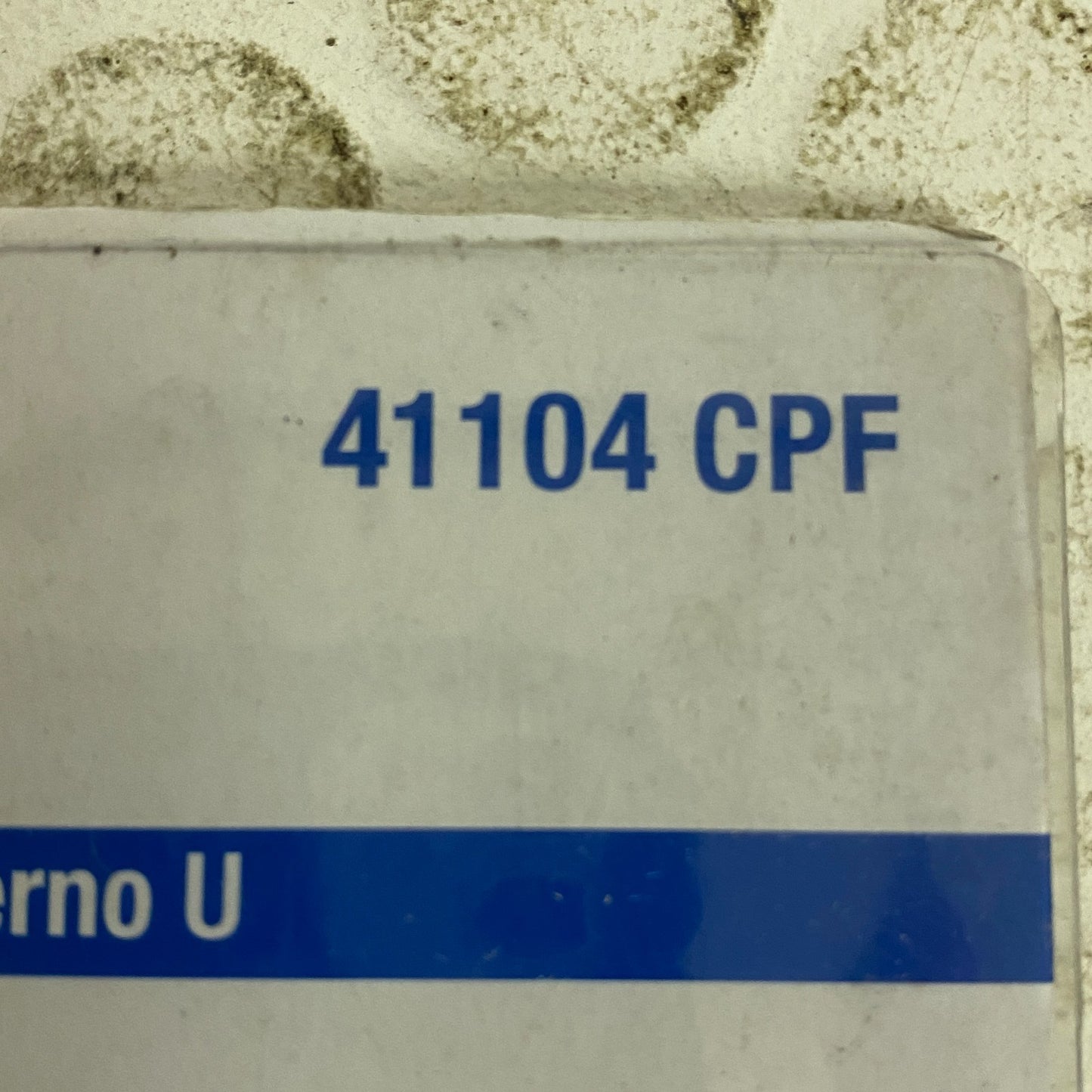 CARQUEST U-Bolt CPF41104 1/2"x3-1/4"x9" Grade 5 Steel Leaf Spring Clamp