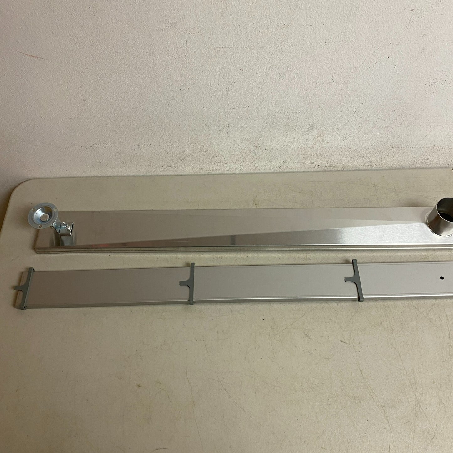 Signature Hardware 60" Cohen Linear Tile-In Shower Drain - Brushed Stainless,,,