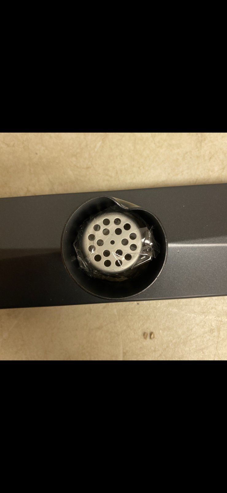 Signature Hardware 60" CARMEN OUTDOOR LINEAR SHOWER DRAIN-MATTE BLACK