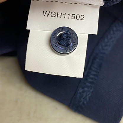 Lady Hagen Womens Pique Rib Trim SLVS Polo Dark Navy/White Solid WGH11502