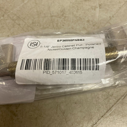 Amerock | Cabinet Pull | Polished Nickel/Stainless Steel | 5-1/8" inch (128mm),,