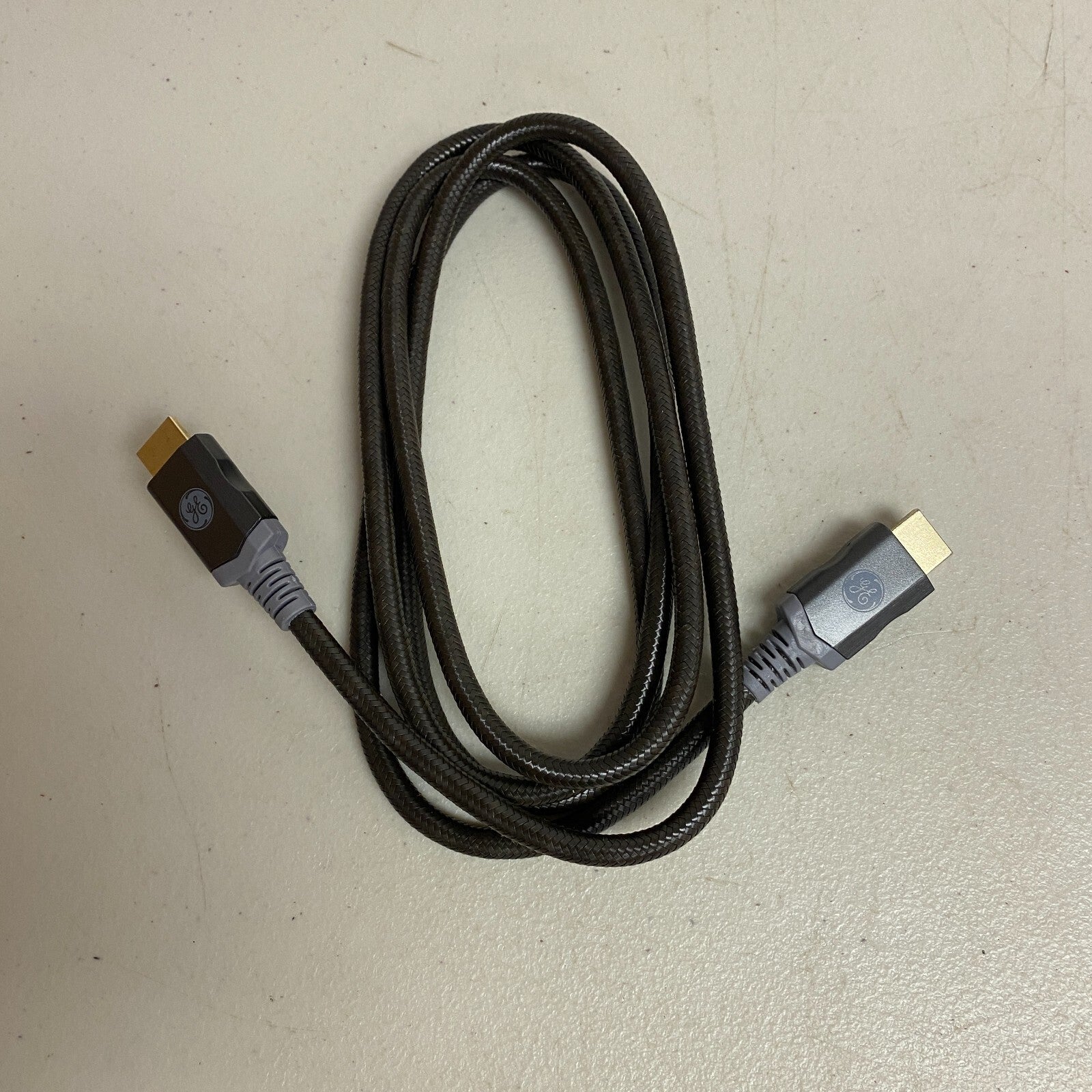 GE 6ft/1.82M 4K HDMI 2.0 Cable with Ethernet, Gold-Plated Connectors, 48720