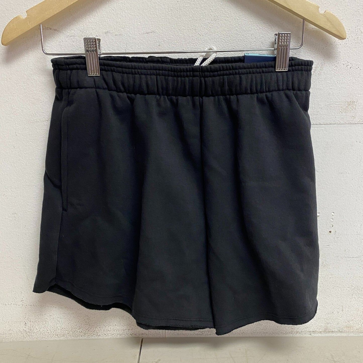 DSG Women 3" inseam Boyfriend Fleece Short Pure Black MID-RISE Relaxed DAW11431Z