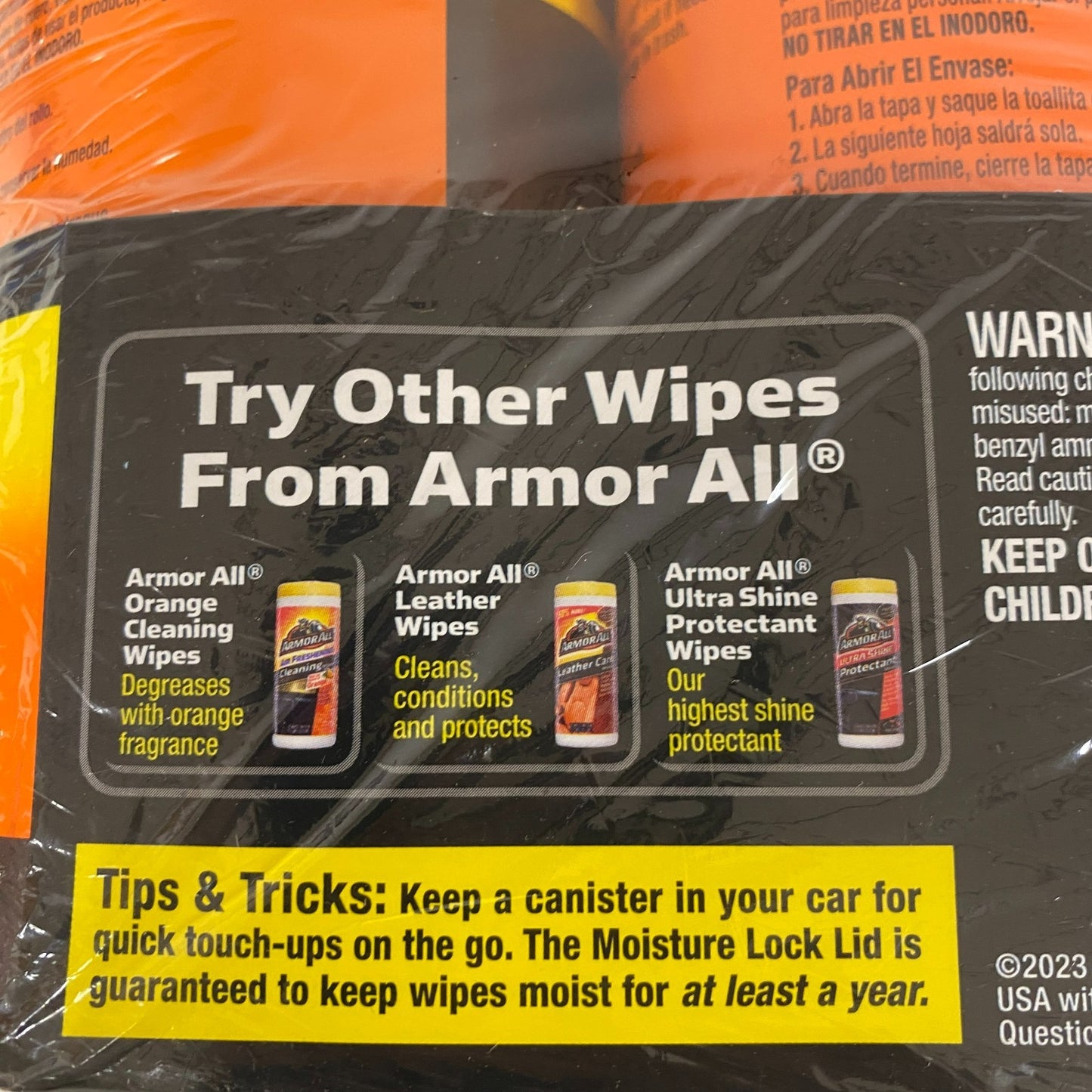 Armor All Protectant Glass Cleaning Wipes 3 Pack 30ct Each Interior Exterior Car