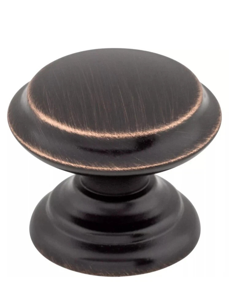Signature Hardware Flat top Knob 1 3/8 inch Tuscan Bronze