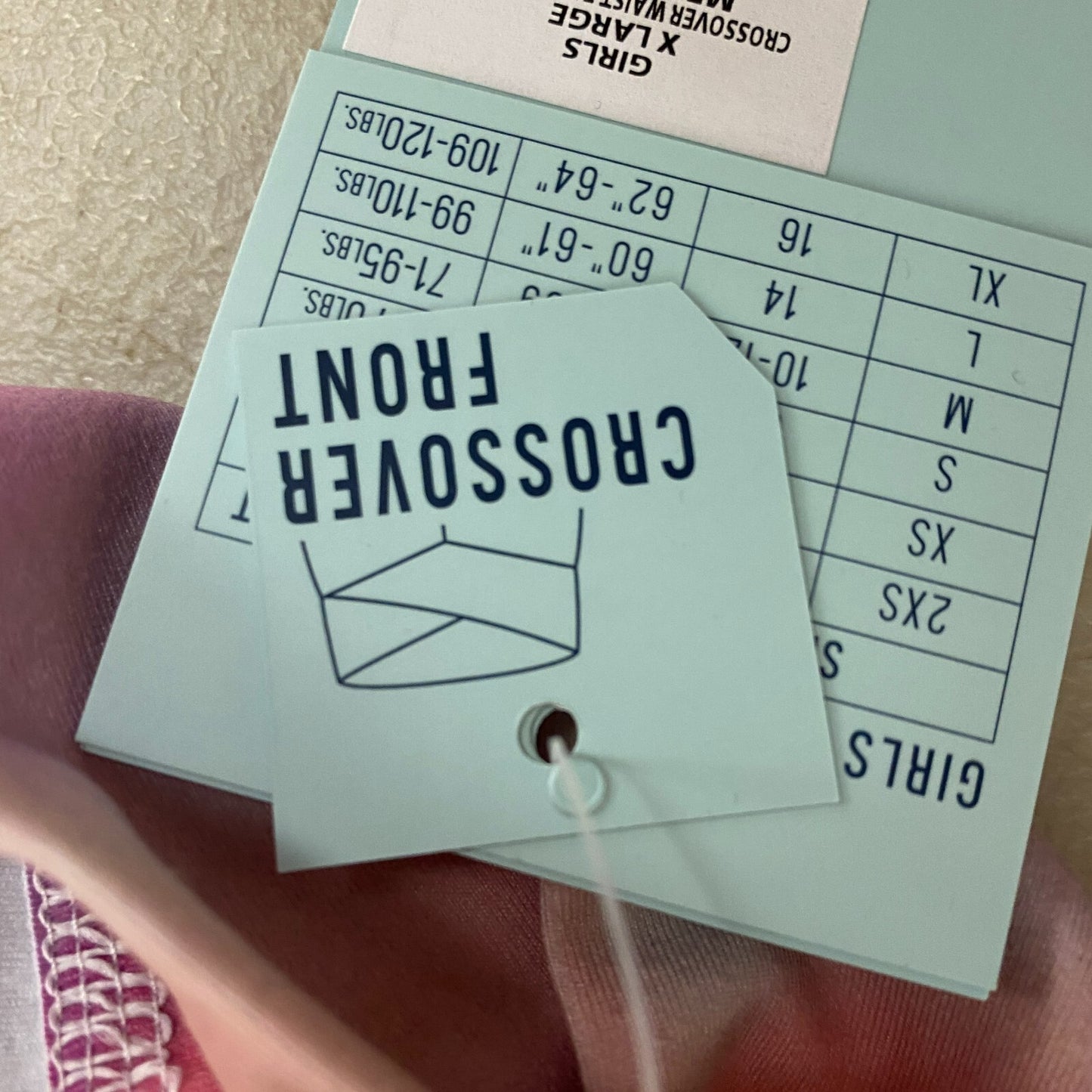 DSG Girls Performance Crossover Waist 7/8 Tight PRT Melty Warm Ankle DAG12101PRT