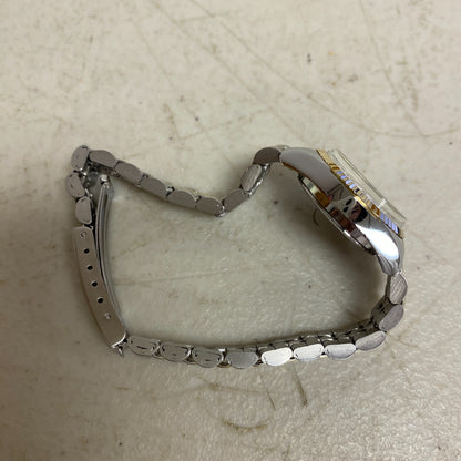 Armitron Women's Day/Date Crystal Accented Dial Metal Bracelet Watch, 75/2475TTB