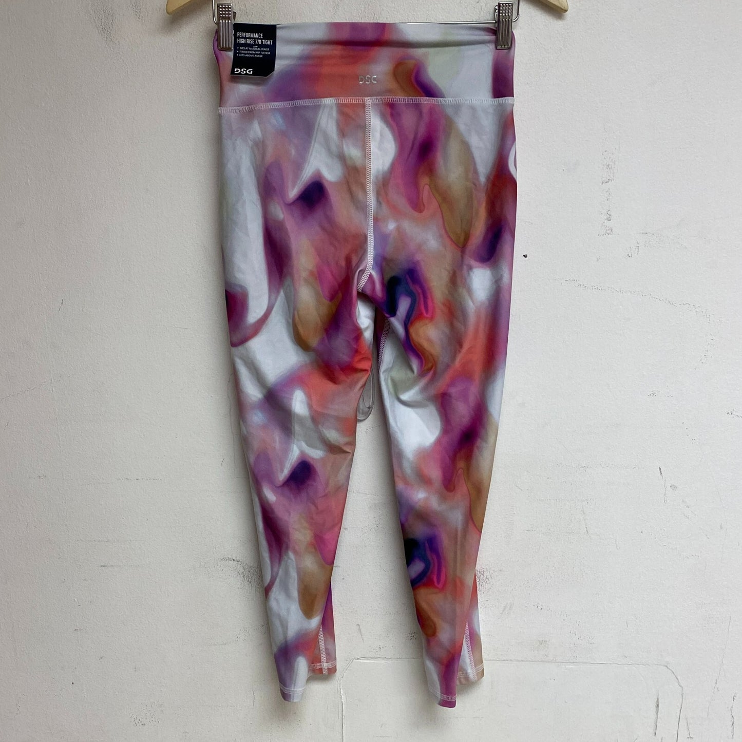 DSG Girls Performance Crossover Waist 7/8 Tight PRT Melty Warm Ankle DAG12101PRT