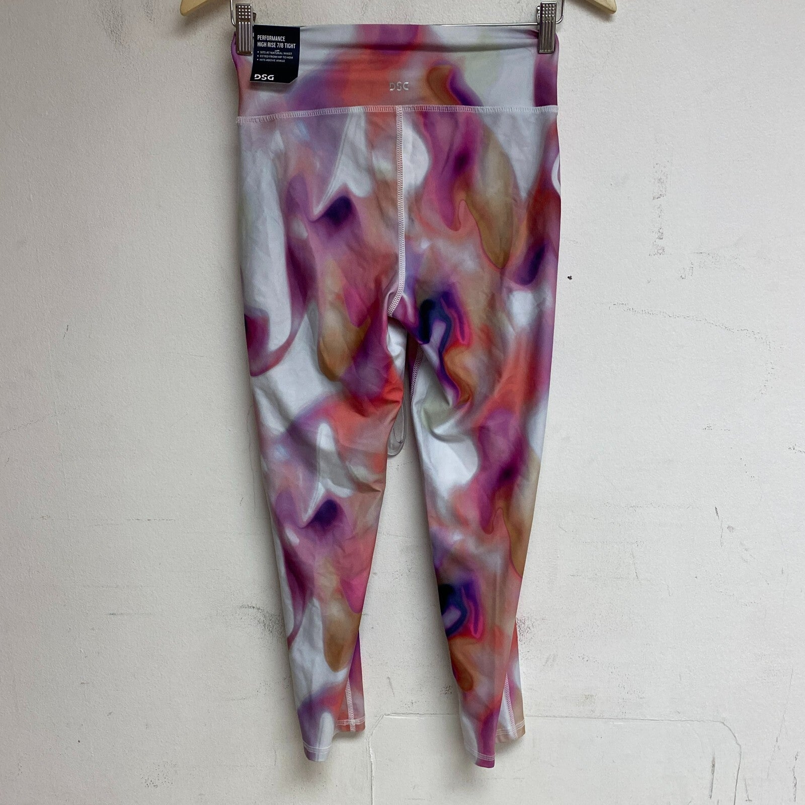 DSG Girls Performance Crossover Waist 7/8 Tight PRT Melty Warm Ankle DAG12101PRT