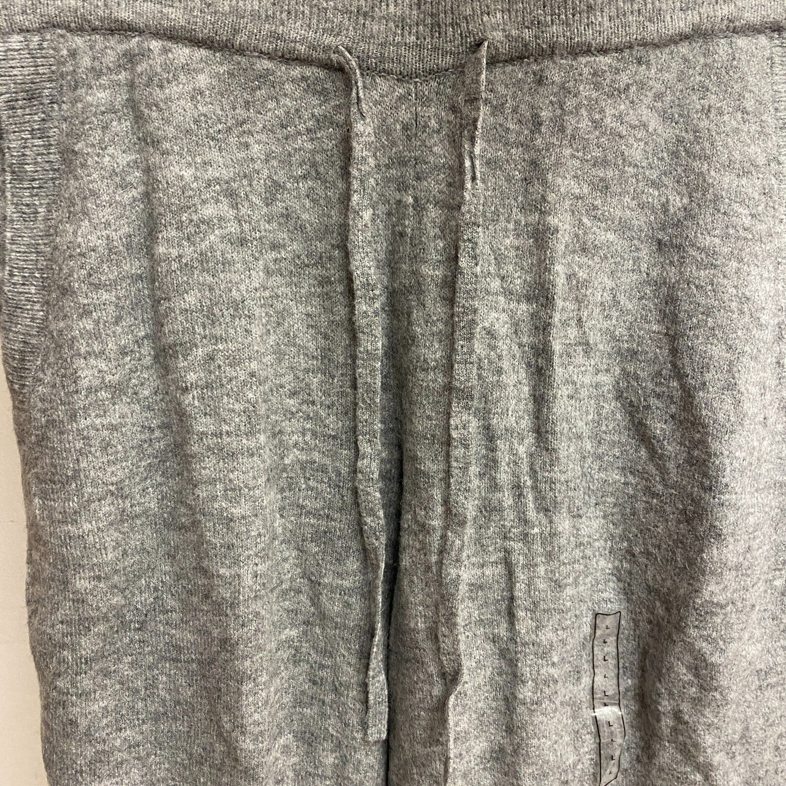 Calia Womens Sweater Jogger Light Heather Grey Solid WAX32300
