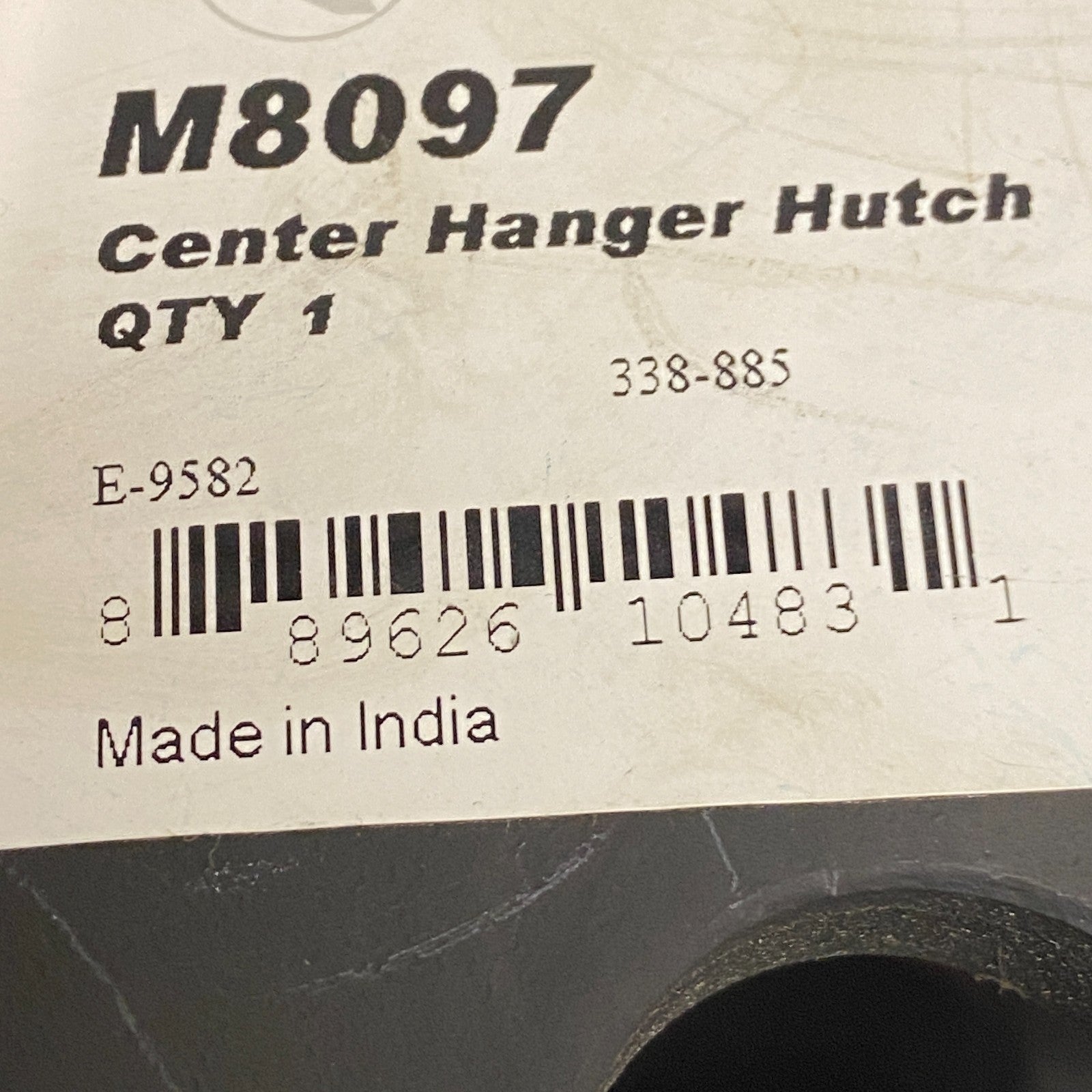 Automann Suspension Center Hanger for Hutchens H9700 Series M8097