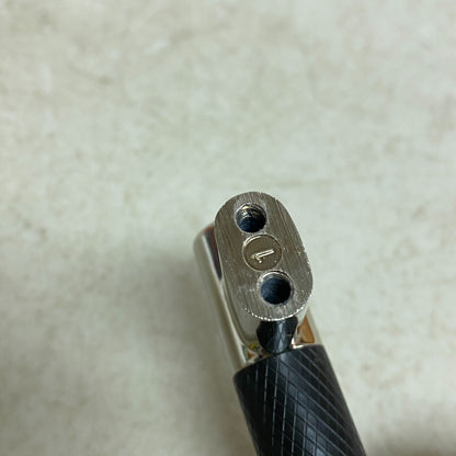 Signature Hardware 3" JERICO CABINET PULL - POLISHED NICKEL/BLACK BRONZE